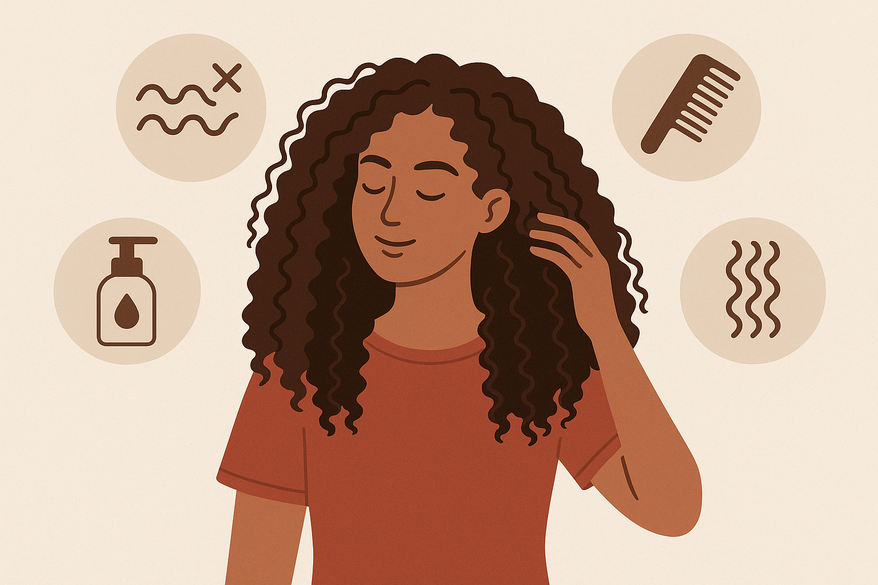 The Ultimate Thick Curly Hair Routine for Frizz-Free, Defined Curls