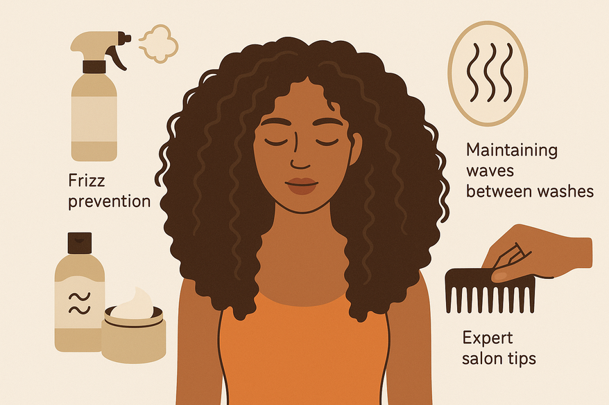 Your Ultimate Thick Curly Hair Routine: Frizz Prevention & More