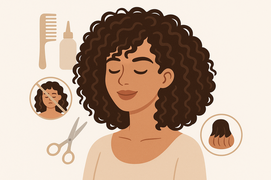 Mastering the Thick Curly Hair Routine: Frizz Prevention and Maintenance Guide
