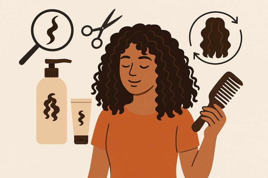 The Ultimate Thick Curly Hair Routine: Frizz Prevention, Salon Tips, and More