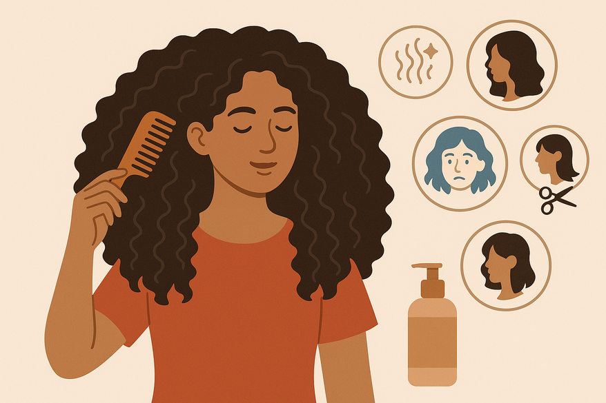 The Ultimate Thick Curly Hair Routine: Frizz Prevention, Waves Between Washes, Curly Hair Salons & Fixes