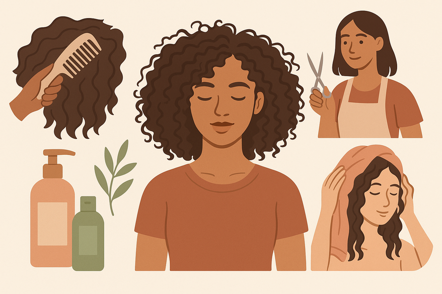 The Ultimate Thick Curly Hair Routine for Frizz-Free, Defined Waves