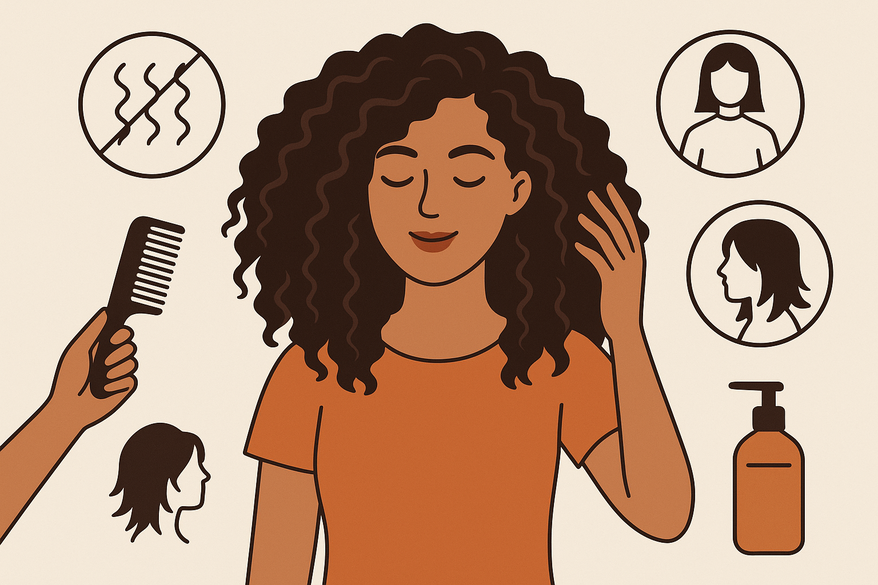 Mastering Your Thick Curly Hair Routine: Frizz Prevention and More
