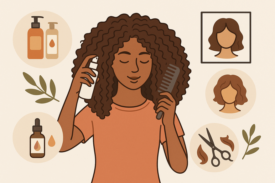 The Ultimate Thick Curly Hair Routine: From Frizz Prevention to Salon Success
