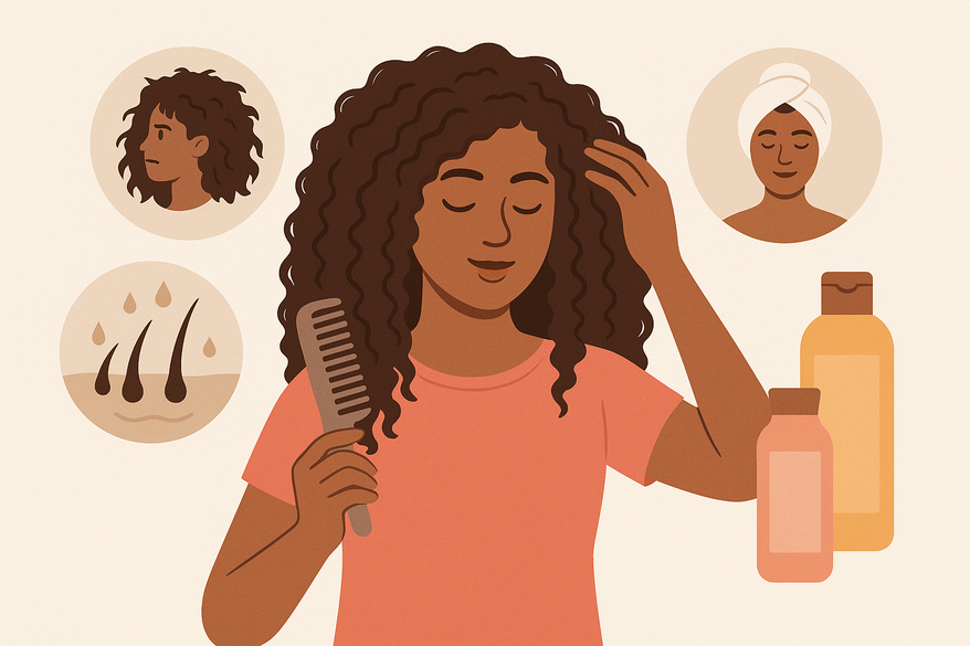Ultimate Thick Curly Hair Routine: Frizz Prevention & More