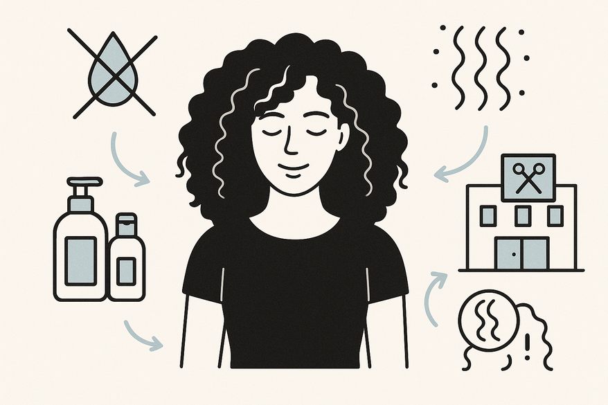 The Ultimate Thick Curly Hair Routine: Frizz Prevention, Waves Between Washes, Salon Tips & Fixes