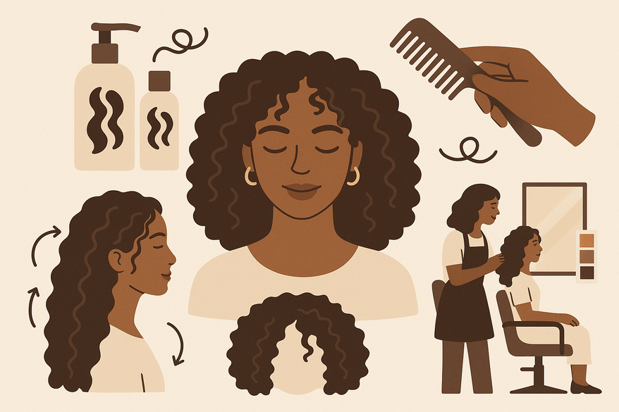 Master Your Thick Curly Hair Routine: Frizz Prevention & Expert Salon Tips