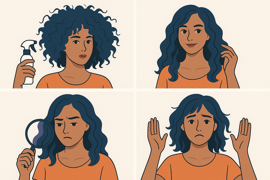 Thick Curly Hair Routine: Tips for Frizz Prevention and More
