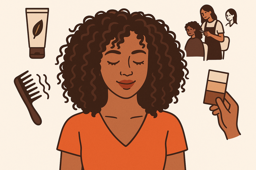 Ultimate Thick Curly Hair Routine: Tips for Frizz Control and Color Solutions