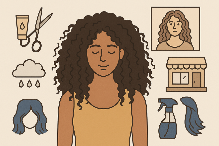 The Ultimate Thick Curly Hair Routine: Frizz Prevention, Salon Tips & Fixes