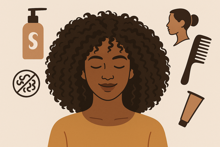 Ultimate Thick Curly Hair Routine: Master Frizz Prevention & Salon Tips