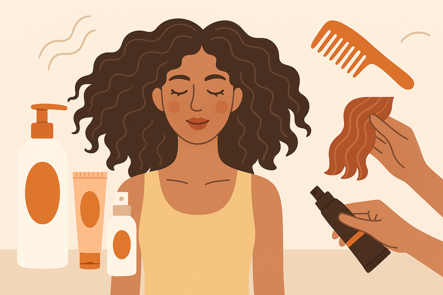 The Ultimate Thick Curly Hair Routine for Frizz-Free Curls