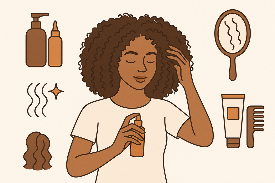 Your Ultimate Thick Curly Hair Routine: Frizz Prevention, Waves, and More