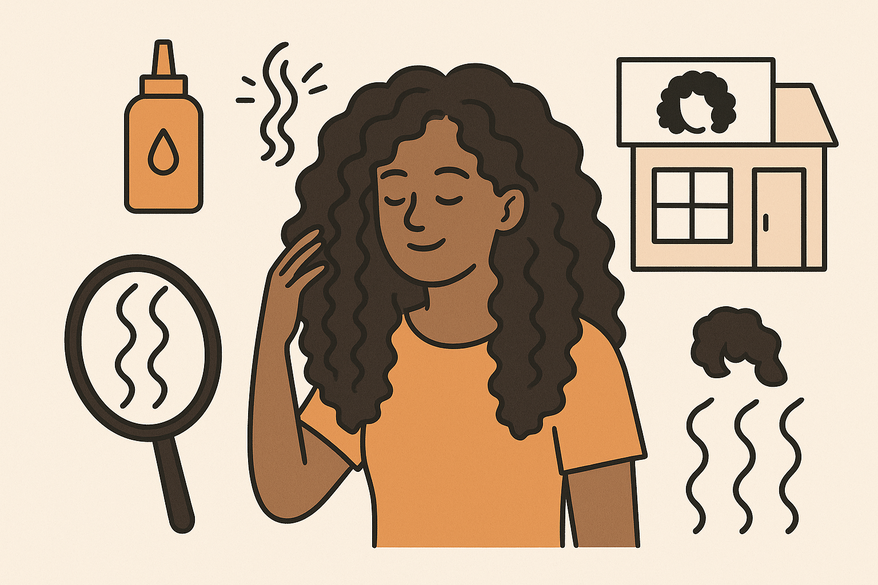 The Ultimate Thick Curly Hair Routine: Mastering Frizz, Waves, and Salon Fixes