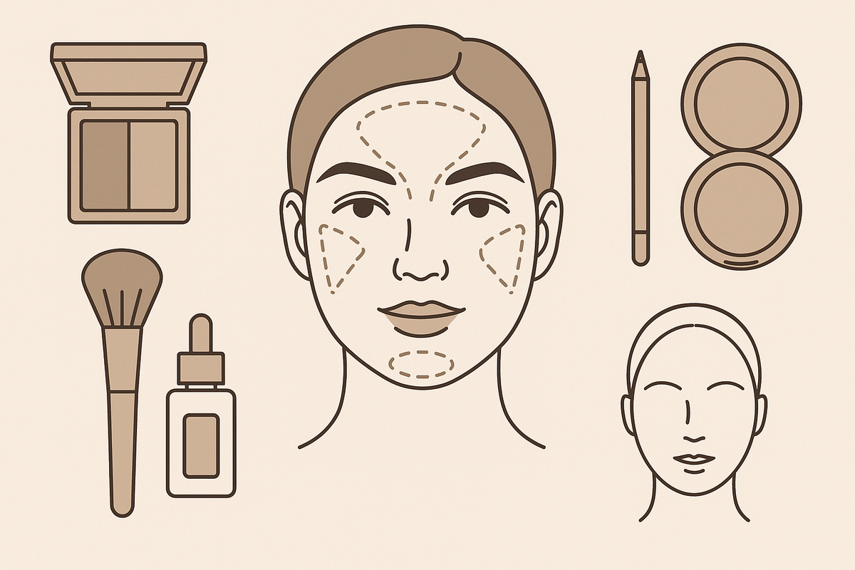 Makeup for a Round Face: The Complete Guide by Face Shape