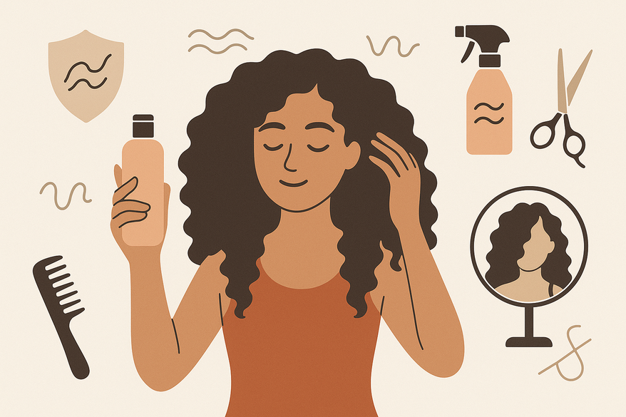 The Ultimate Thick Curly Hair Routine: Frizz Prevention, Waves Between Washes & Fixes