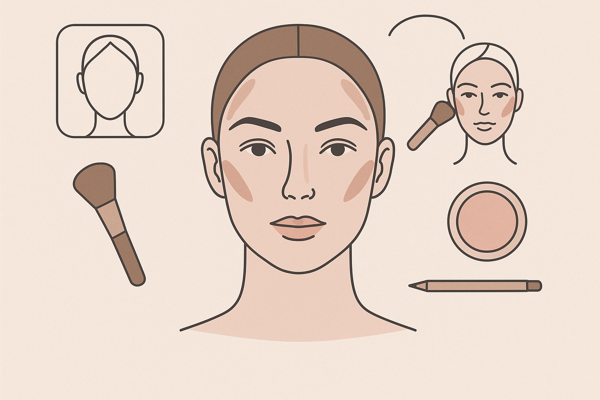 Makeup for Softening Sharp Features: Step-by-Step Face Shape Guide