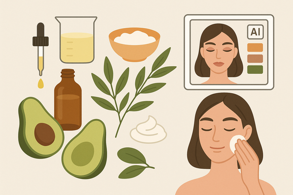 DIY Natural Makeup Remover + AI Makeup Generator Tips