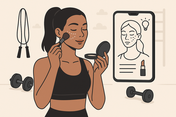 The Ultimate Guide to Gym-Friendly Makeup: Sweat-Proof Beauty with an AI Makeup Generator