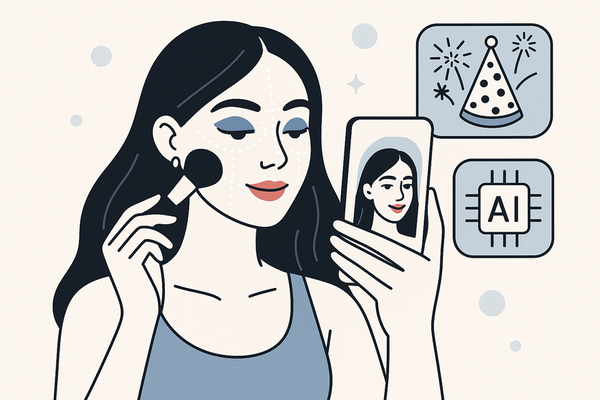 New Year’s Eve Makeup Tips AI: Blend Festive Glamour with Cutting-Edge Technology