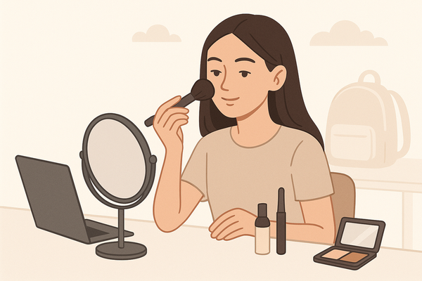 Quick Everyday School Makeup Tips: Master a 5-Minute Natural Look with AI
