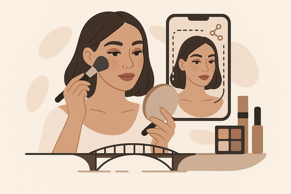 Selfie vs Real Life Makeup: Bridging the Gap with AI Makeup Generator