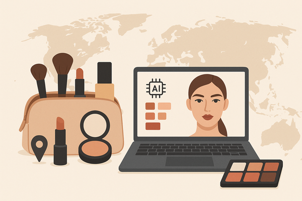 Travel Makeup Essentials: Streamline Your Kit with AI