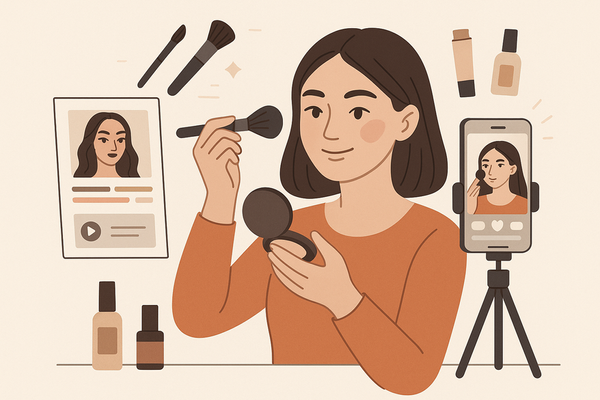 The Rise of User Shared Makeup Transformations in the Digital Age