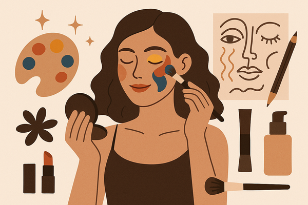 Makeup Art Therapy: Transform Your Beauty Routine into an Expressive, Creative Journey