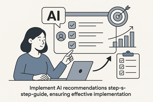 How to Turn AI Recommendations into Action: A Step-by-Step Guide