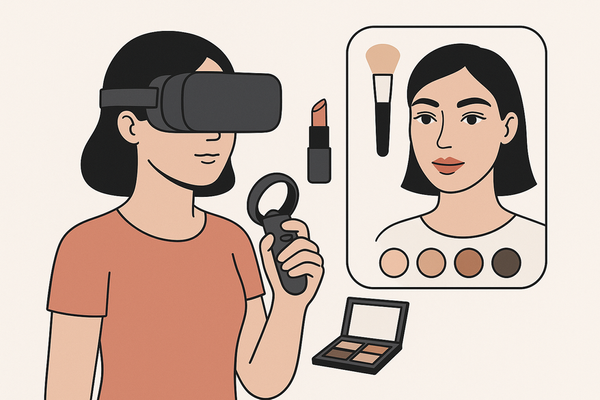 Virtual Reality Beauty Try-On: Revolutionizing Makeup Experiences with AI-Driven AR