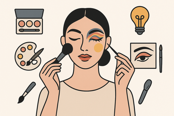 Exploring Creative Makeup Designs: Step-by-Step Insights