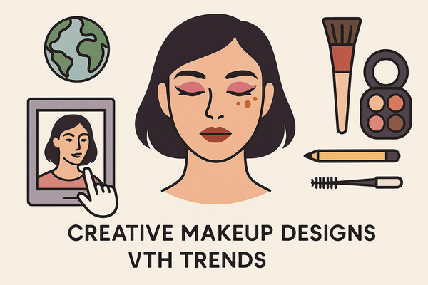 10 Inspiring Creative Makeup Designs: Techniques, Trends & Tutorials