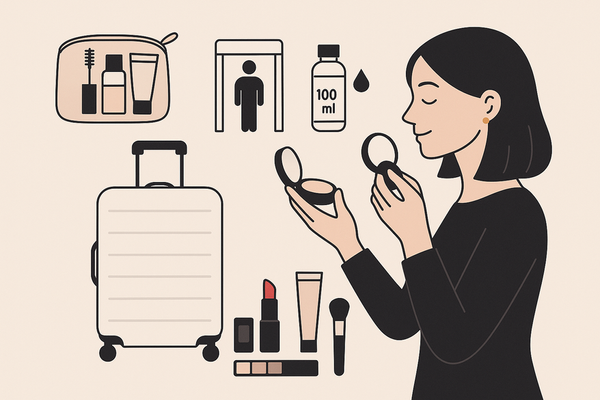 Carry-On Makeup Tips for Stress-Free, TSA-Compliant Travel