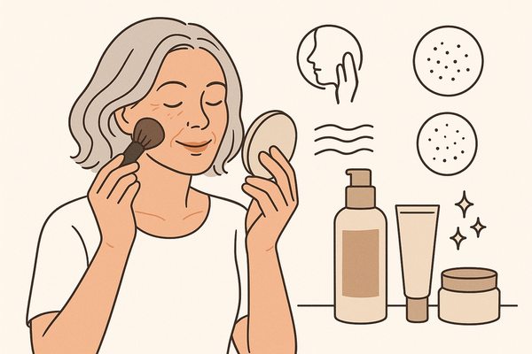Makeup for Mature Skin: Skincare and Makeup Tips