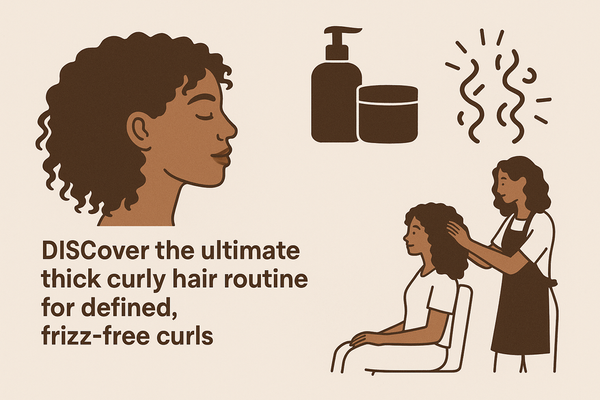Ultimate Thick Curly Hair Routine for Defined, Frizz-Free Style
