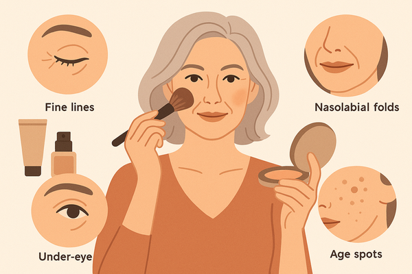 Makeup for Mature Skin: Essential Techniques for Fine Lines and Age Spots