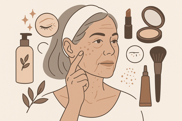 Makeup for Mature Skin: Strategies for Fine Lines, Folds & Age Spots