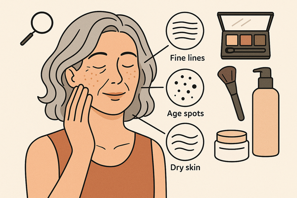 Makeup for Mature Skin: Expert Strategies for Fine Lines and Age Spots