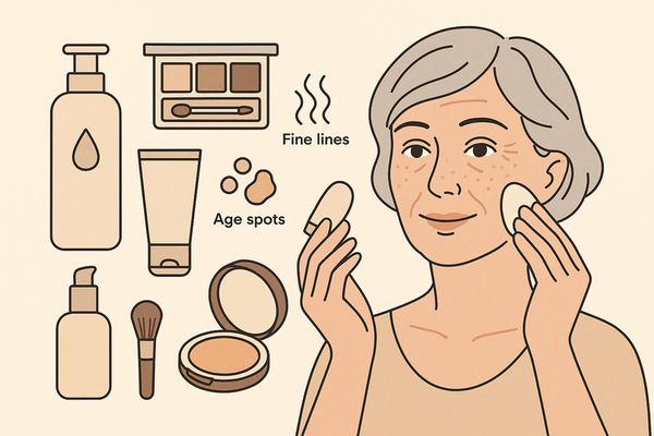 Makeup for Mature Skin: Skincare and Beauty Techniques for a Radiant Glow