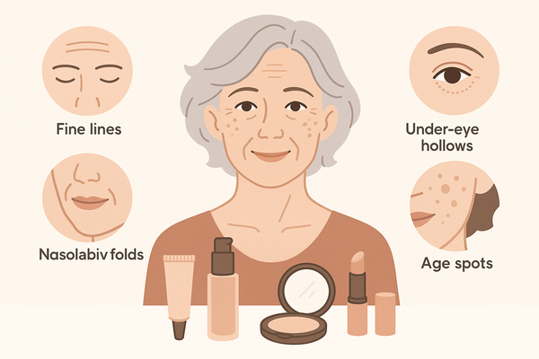 Makeup for Mature Skin: Expert Tips for Fine Lines, Folds & Dryness