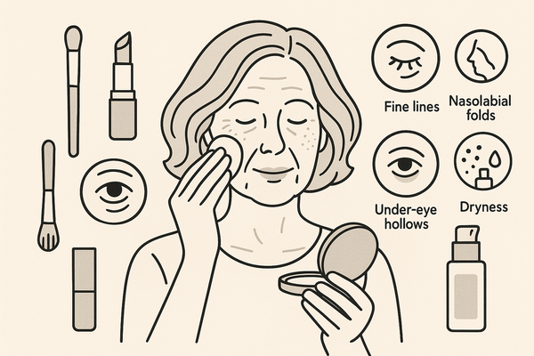 Makeup for Mature Skin: Comprehensive Guide for Fine Lines and More