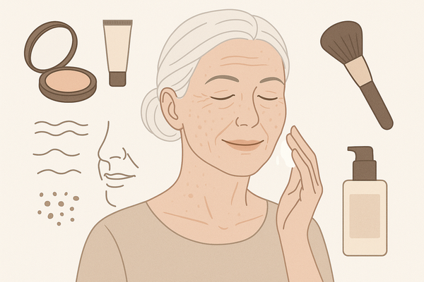 Makeup for Mature Skin: Effective Routines for Fine Lines, Nasolabial Folds, and Age Spots
