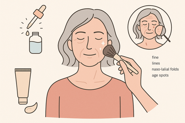 Makeup for Mature Skin: Hydrating and Luminous Strategies