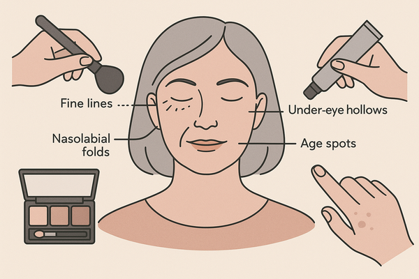 Mastering Makeup for Mature Skin: Skincare and Application Tips