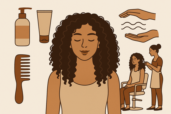 Thick Curly Hair Routine: Your Guide to Frizz-Free Waves and Salon Fixes