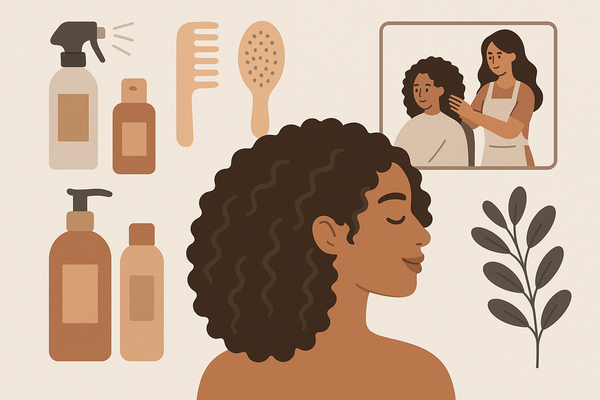 The Ultimate Thick Curly Hair Routine: Frizz Prevention and Salon Tips