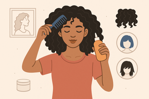 How to Build a Thick Curly Hair Routine for Frizz-Free, Defined Curls