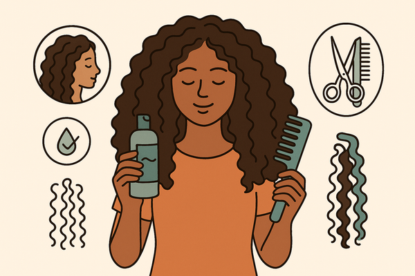 Your Ultimate Thick Curly Hair Routine: Frizz Prevention, Waves Between Washes & More