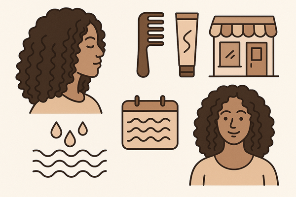 The Ultimate Thick Curly Hair Routine: Frizz Prevention, Wavy Days, Salon Tips